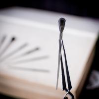 Миниатюра для творчества пластик Волшебная палочка Рона Уизли, без окраски, Лисья нора