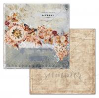 Лист двусторонней бумаги "Breath" 30,5х30,5 см (190 г/м), коллекция "Autumn vibes", от Summer Studio