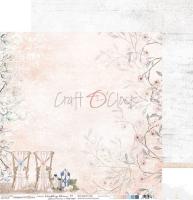 Лист двусторонней бумаги Wedding Dream - 04, 30,5x30,5cm, 250 гр/кв.м, от Craft O'Clock