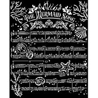 Трафарет THE HERMAID SONG к коллекции SONGS OF THE SEA 20х25 см, KSTD143
