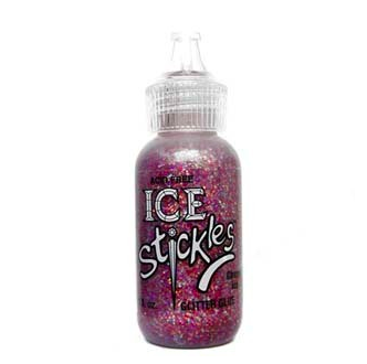 Клей глиттер Ice Stickles Glitter Glue 1oz (30мл ) Cherry Ice