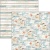 Набор двусторонней бумаги Summer Breeze от Ciao Bella. Фоны. 30х30 см, 8 листов, 190 г/м