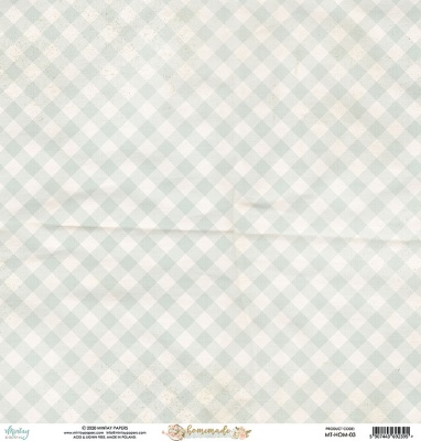Набор двусторонней бумаги "Homemade", 12 листов 30,5х30,5см, 240 г/м от Mintay papers