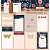 Набор наклеек для тетрадок Мидори Love Planning - Color Crush Travel Notebook Sticker Wallpaper - Webster's Pages