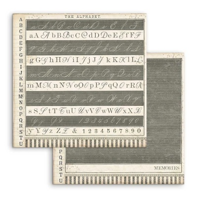 Набор двусторонней бумаги "Calligraphy" от Stamperia, 10 листов 30,5x30,5, SBBL79