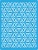 Трафарет многоразовый 15x20см Калейдоскоп #152, от Fabrika Decoru