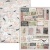 Набор двусторонней бумаги с элементами для вырезания Cygne Noir от Ciao Bella, А4, 9 листов, 190 г/м