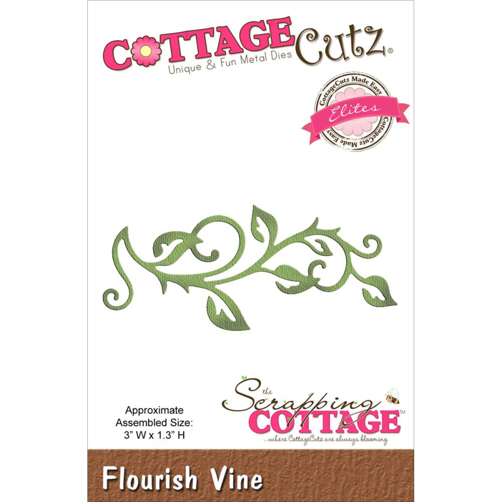 Нож для вырубки CottageCutz Flourish Vine