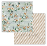 10 шт! Лист двусторонней бумаги "Давным давно" 190гр, 30,5*30,5см, SS09032023-4, от Summer Studio