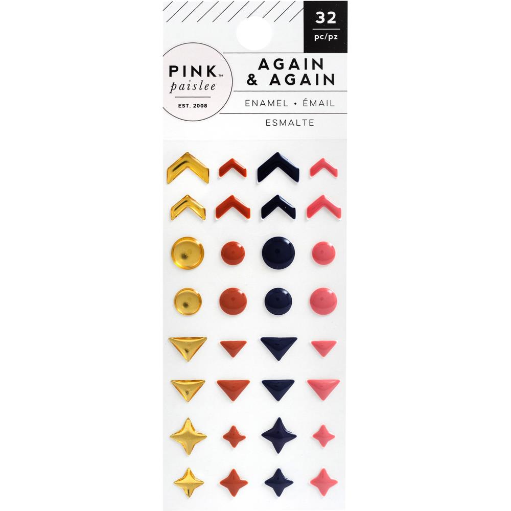 Набор эмалевых дотс Again & Again Enamel Shapes от  Pink Paislee