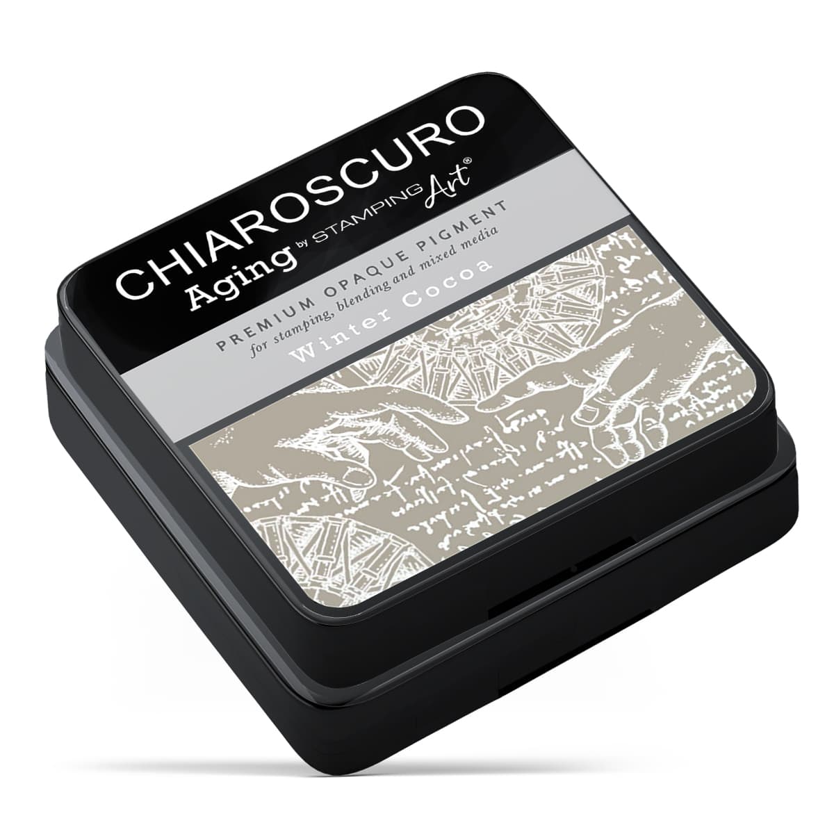 Водостойкие быстросохнущие непрозрачные чернила "Chiaroscuro" цвет Aging Winter Cocoa, CiaoBella