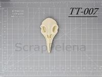 Отливка из пластика  Череп птичий-1, scrappelena_decor