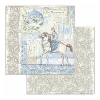 Лист двусторонней бумаги к коллекции "Winter Tales", 30х30 см, от Stamperia
