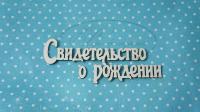  Чипборд Свидетельство о рождении 2Б, Goldenchip