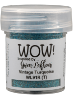 Пудра для эмбоссинга (специальные цветные смеси) Vintage Turquoise от WOW!