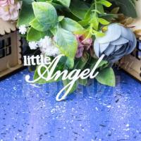 Чипборд из картона надпись Little Angel, от Лавандовый комод