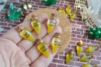 Миниатюра из полимерной глины Зелье FelixFelicis, от ЮGartShop