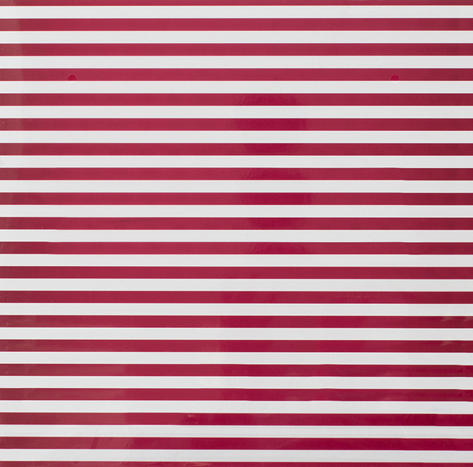 Ацетатный лист в полоску - Pomegrante Stripe - от BAZZILL BASICS, 30х30 см
