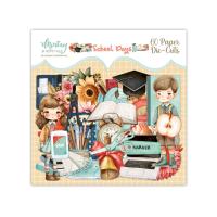 Набор высечек к коллекции School Days, 60 шт, от Mintay paper