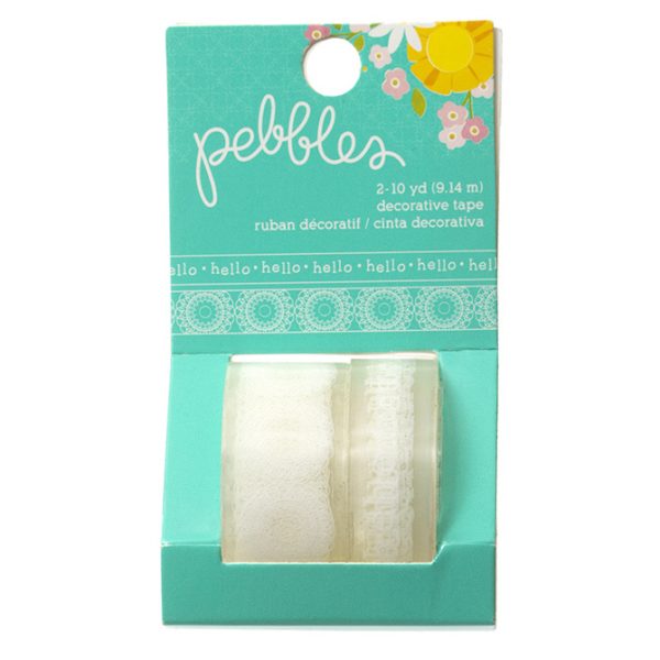 Набор декоративных скотчей Garden Party от Pebbles