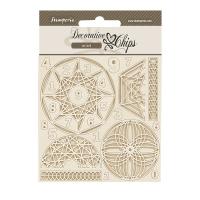 Чипборд к коллекции Fortune от Stamperia, 14X14 см, SCB217