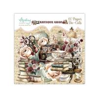 Набор высечек к коллекции ANTIQUE SHOP, 60 шт, от Mintay paper