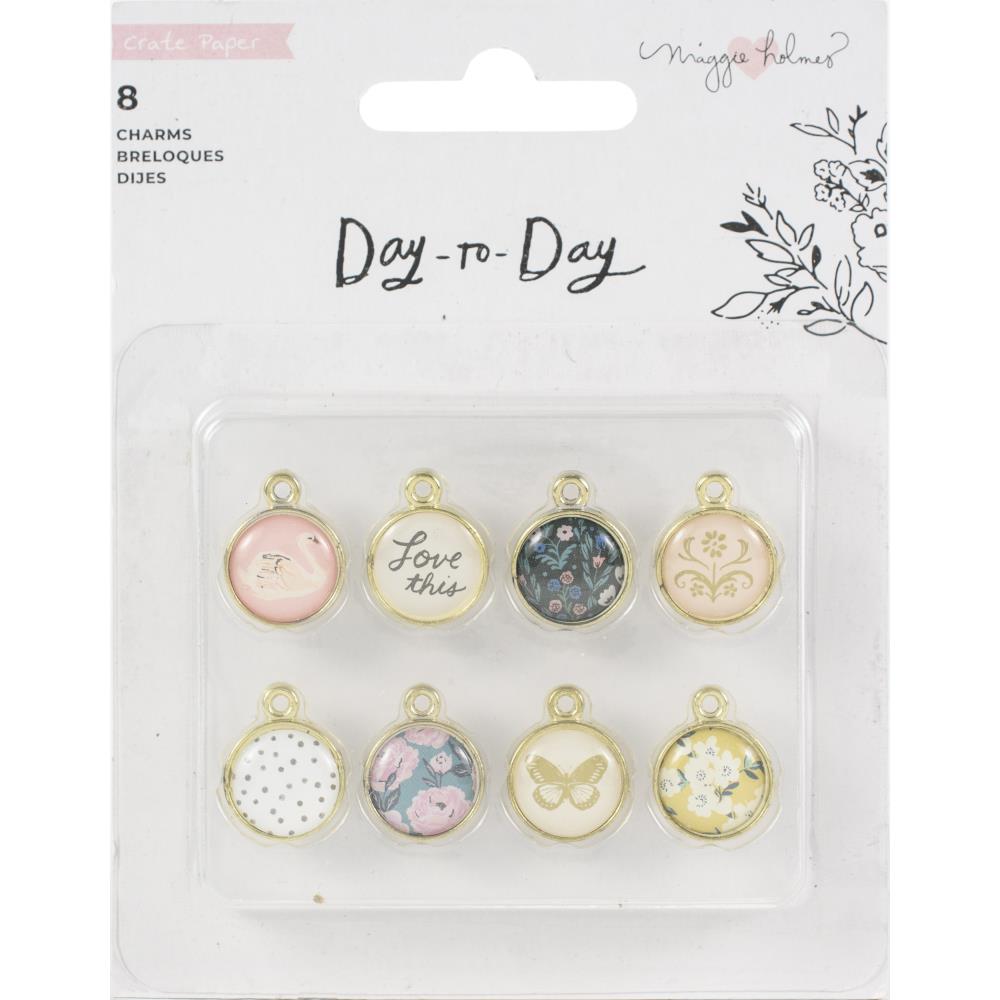 Металлические подвески Maggie Holmes Day-To-Day Planner Charms от Crate Paper