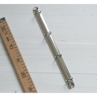 Кольцевой механизм диаметр 2.5см 29см 4 кольца A4 серебро