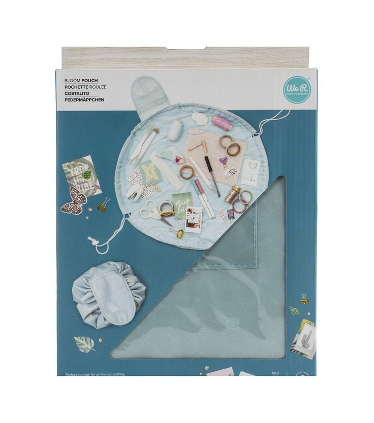 Мешок для хранения We R Memory Keepers Bloom Pouch Mint