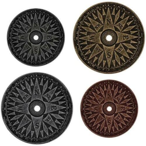 Набор металлических украшений "COMPASS COINS"  от Tim Holtz, TH93061
