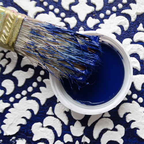 Меловая краска «Королевский синий» 50 мл, от Fractal Paint