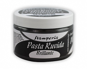 Паста рельефная "Pasta Ruvida" от Stamperia, 150 мл, цвет черный