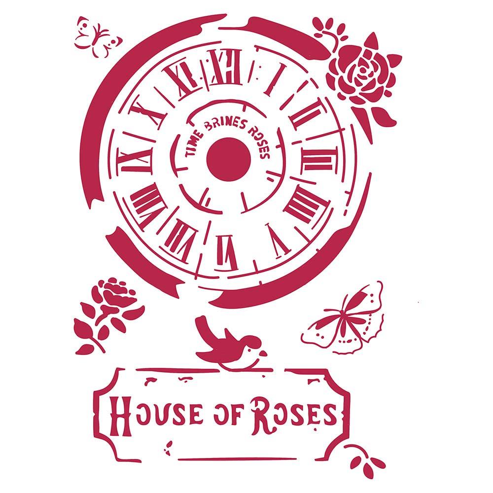 Трафарет от Stamperia к коллекции House of roses, А4, KSG442