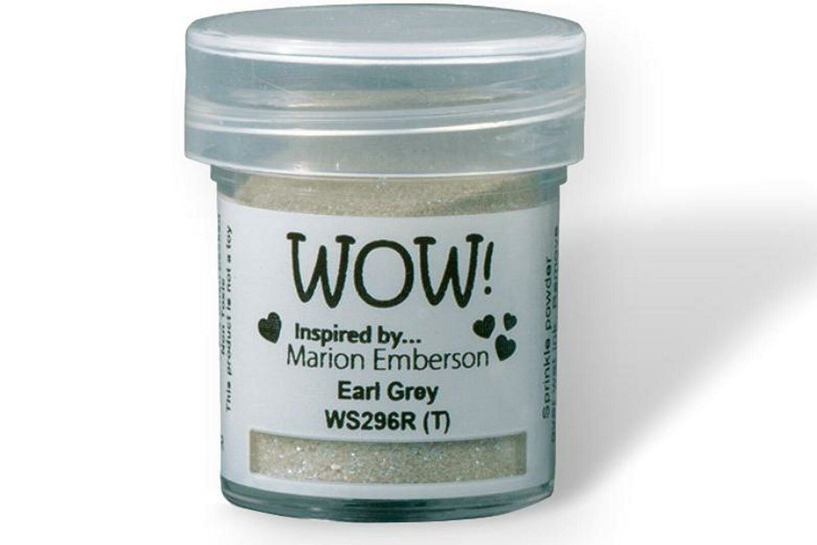 Пудра для эмбоссинга с глиттером Earl Grey от WOW!, размер обычный
