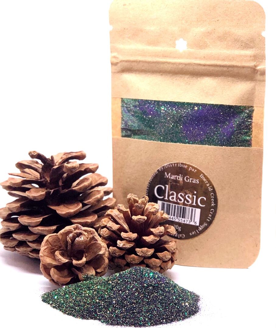 Пудра для эмбоссинга Mardis Gras, серия Classic /Festive, от Emerald Creek