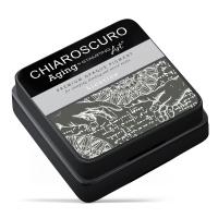 ПРЕДЗАКАЗ! Водостойкие быстросохнущие непрозрачные чернила Chiaroscuro Aging цвет Licorice, CiaoBella