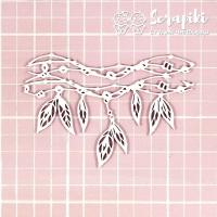 Чипборд 2097BO, Гирлянда БОХО, от Scrapiki