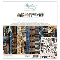 1/2 Набора двусторонней бумаги Garage, 6 листов 30,5х30,5см, 240 г/м от Mintay paper