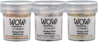 Набор Трио Пудр для Эмбоссинга Wow - Frosted Jewels от WOW!