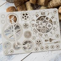 Набор чипборд "Механика и часы", от Лавандовый комод