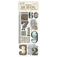 Натирки Fortune от Stamperia,10х21, DFLRB89