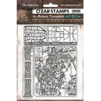 Набор акриловых штампов BRICKS к коллекции MAGIC FOREST 14х18 см, от Stamperia, WTK171