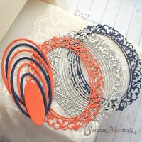 Нож Рамка. Королевская, 10,5х13,3 см, ScrapMania