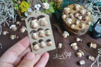 Миниатюра из полимерной глины Боровики 8 шт., от ЮGartShop