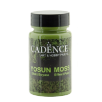 Текстурная краска для создания эффекта мха Cadence Moss Effect Paint, 90 ml. Dark Green