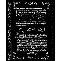 Трафарет к коллекции VINTAGE LIBRARY 20х25 см, KSTD132