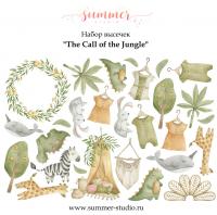 Набор высечек "The Call of the Jungle", плотность 330 гр, от Summer Studio