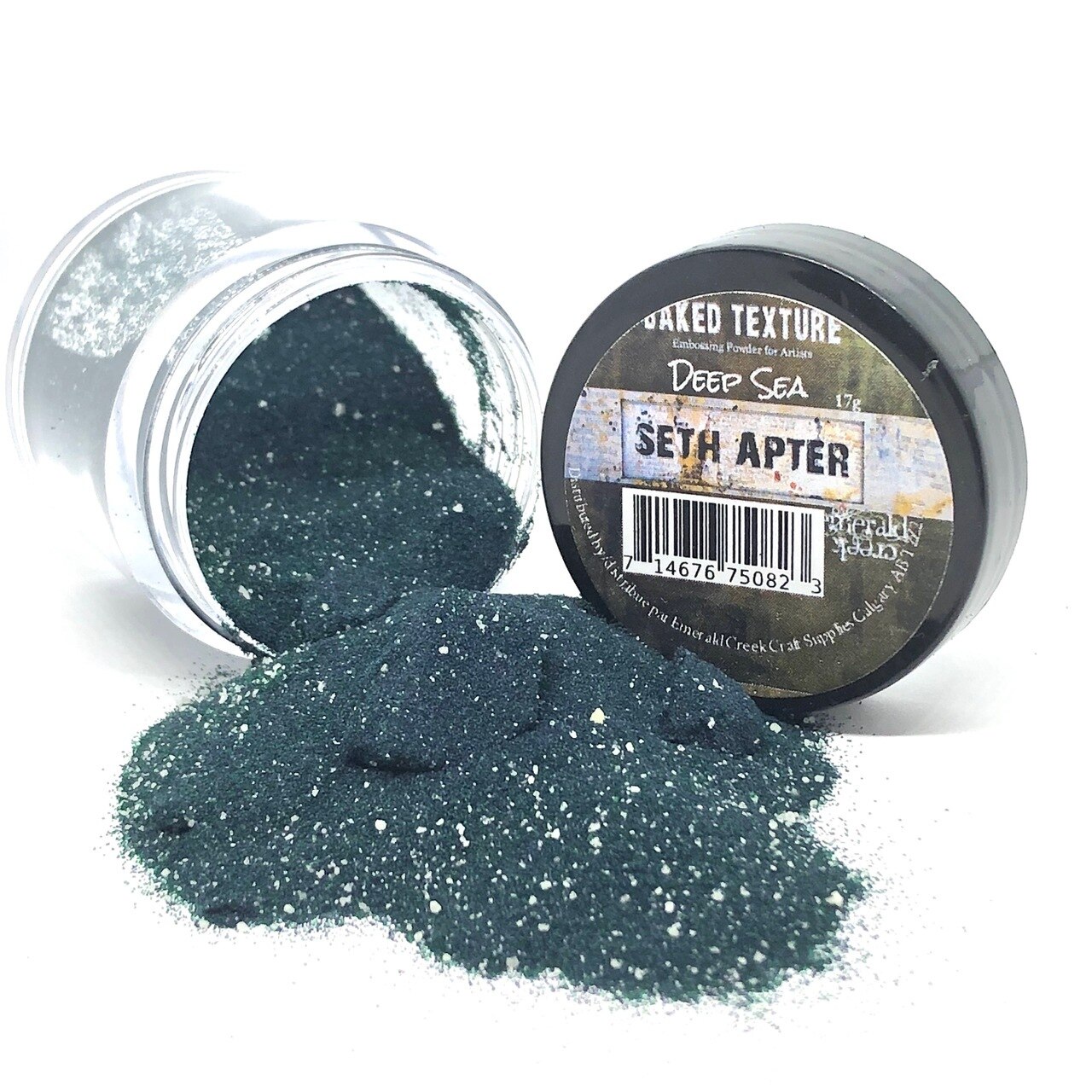 Пудра для эмбоссинга Deep Sea, серия Baked Texture, от Emerald Creek, 17 г