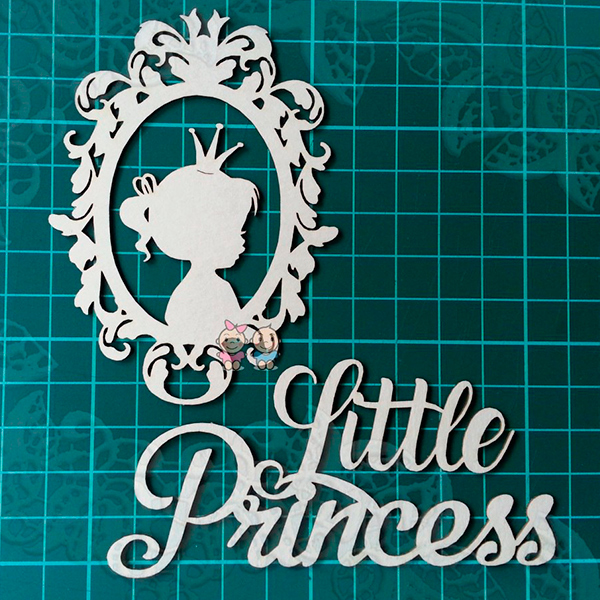Чипборд Набор "Маленькая принцесса" от Scrapiki, D035