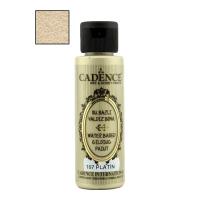 Акриловая краска Cadence Waterbased Gilding Paint. Platinum-107